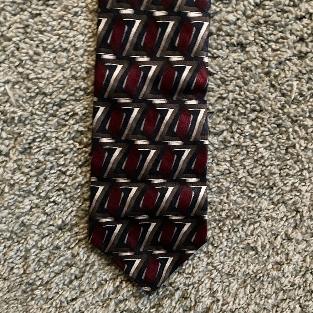 Vintage silk neck tie